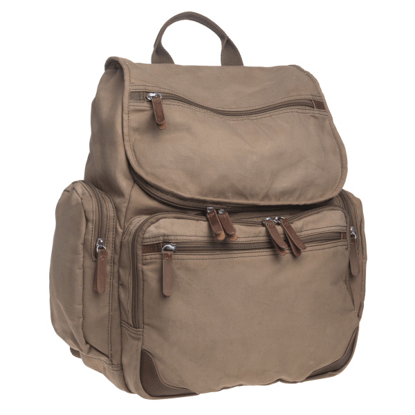 MorningSave Rugged Canvas Laptop Backpack by Dopp