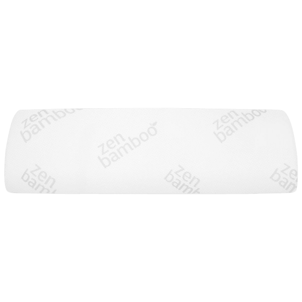 SideDeal 2Pack Zen Bamboo Foam HalfMoon Bolster Pillows