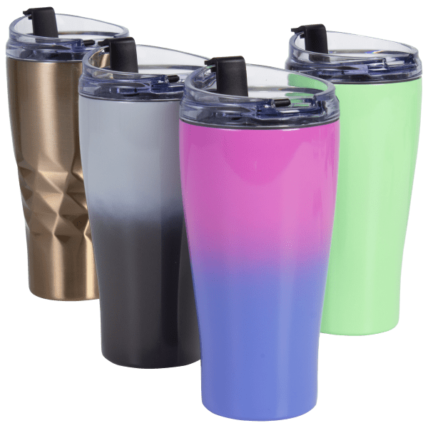 SideDeal 4Pack Primula Peak Insulated Stainless Steel Tumblers
