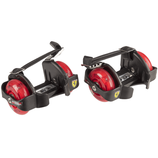 MorningSave Ferrari Officially Licensed Adjustable Heel Skates with Flashing Wheels