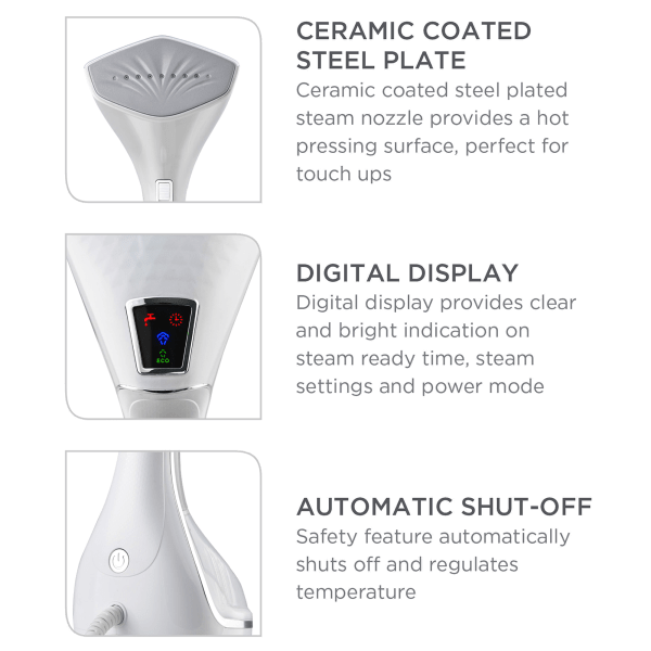 MorningSave True & Tidy HS46 Power Steam Press PLUS Handheld Steamer