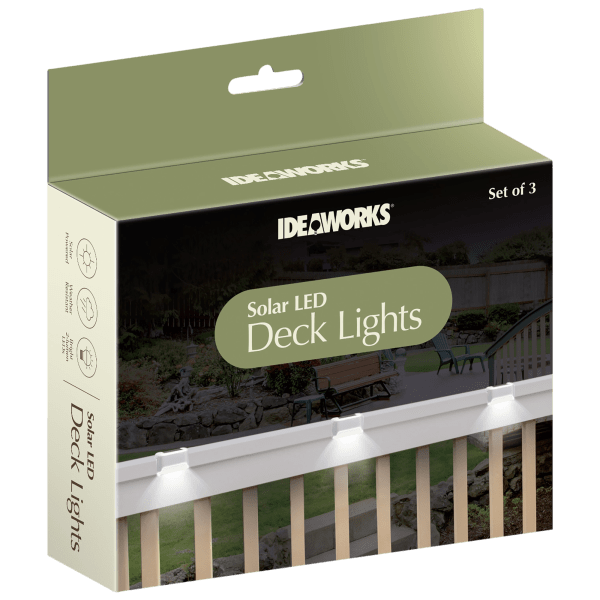 MorningSave 15Pack Ideaworks Solar Deck Lights