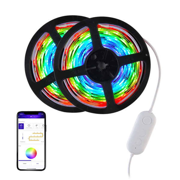 SideDeal BlissLights BlissGlow 32' Bluetooth LED Strip Lights