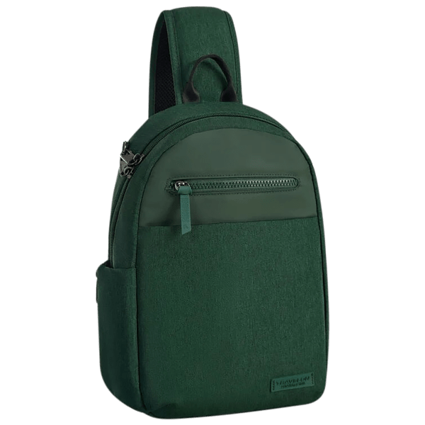 Travelon Riñonera Antirrobo Metro Sling, Unisex, Poliéster Resistente Al Agua, Compartimento Para Tablet, RFID, Correa Ajustable