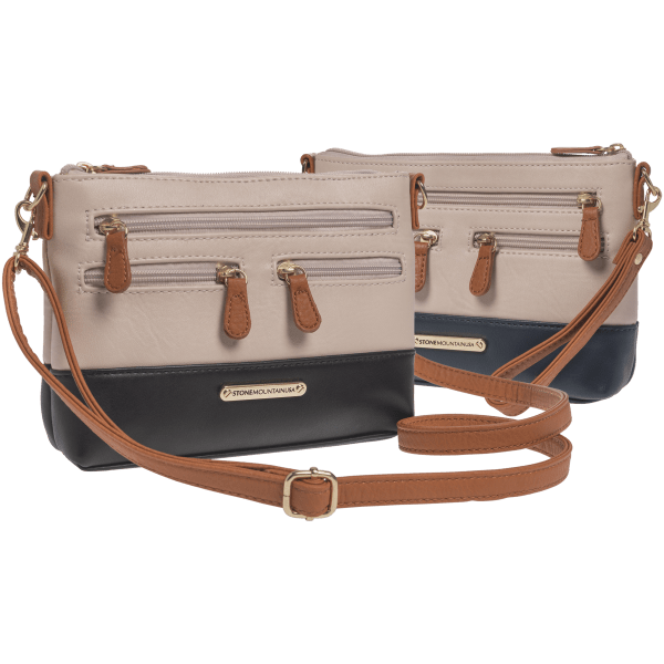 stone mountain crossbody bag with charger