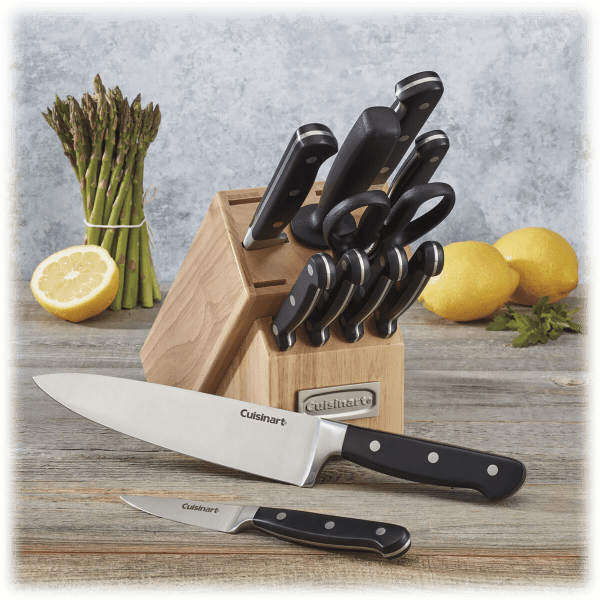 Coltello Da Cucina Cuisinart 20 Cm – Lama In Acciaio Inox Al Carbonio, Forgiato, Manico Ergonomico Con Rivetti, Garanzia A Vita