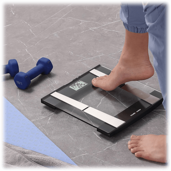 MorningSave Health o Meter Digital Glass Body Composition Weight
