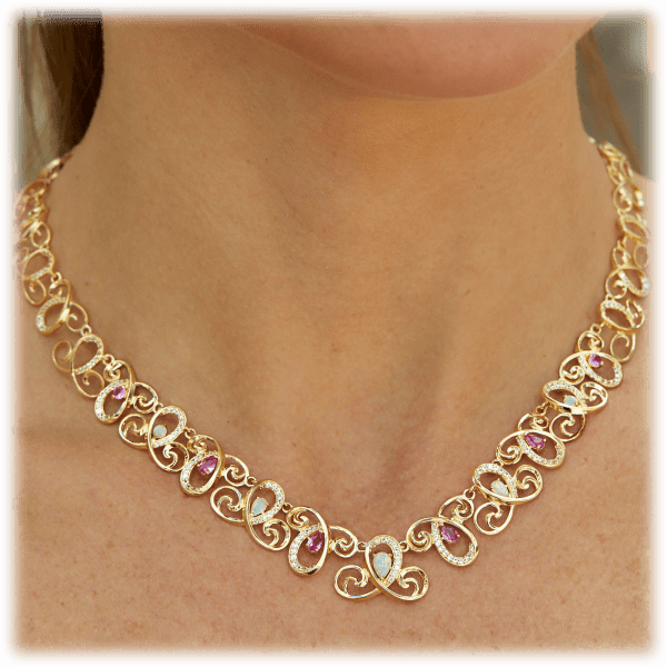 MorningSave Savvy Cie 18K Gold Over Sterling Silver Lab Created