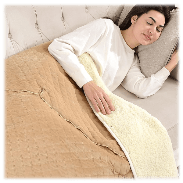MorningSave MyWarm 24W Corded Heated Blanket/Pillow