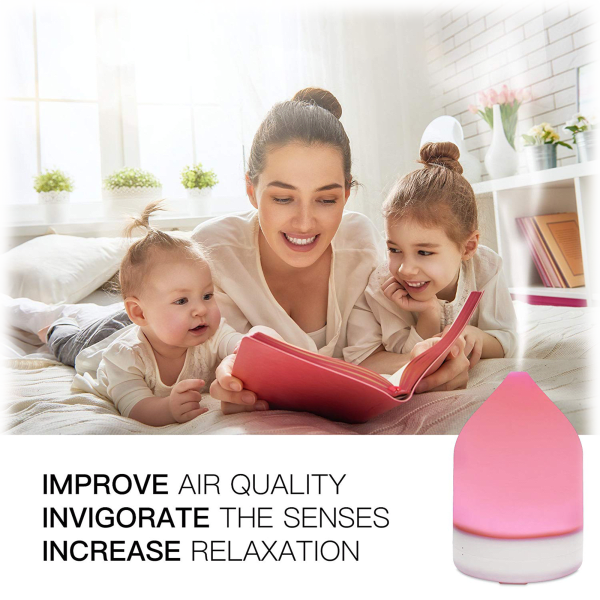 Meh Pure Daily Care Aromatherapy Diffuser with 6 Essential Oils