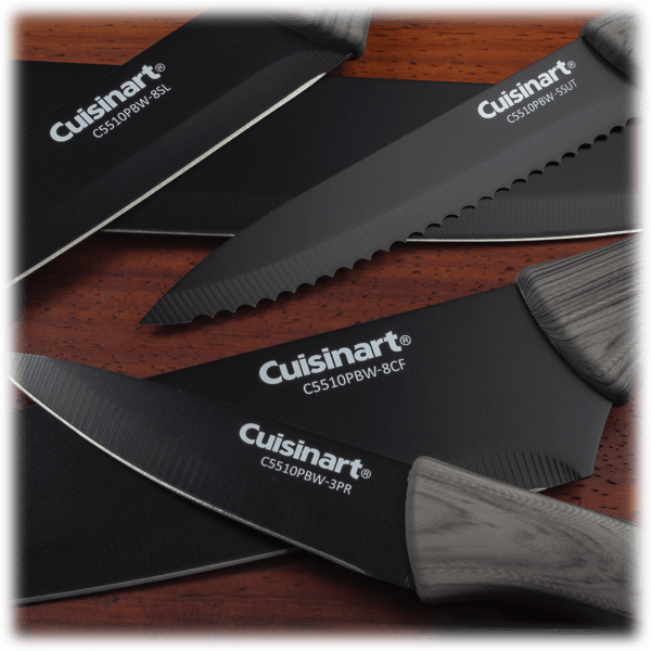 MorningSave: Cuisinart Advantage Autumn Morning 5-Piece Ceramic Coated Knife  Set