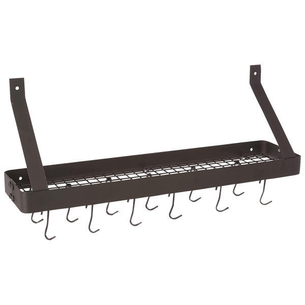 SideDeal Cuisinart WallMounted Bookshelf Cookware Hanging Rack