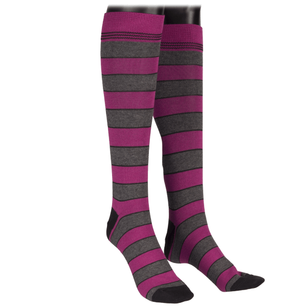 MorningSave Men's 2Pair Pink & Grey Sock Bundle