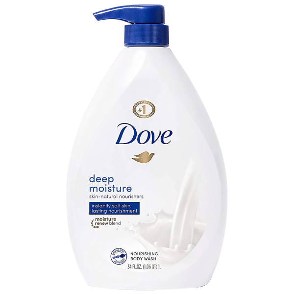 SideDeal 4Pack Dove Shower Gel Body Wash with Pump