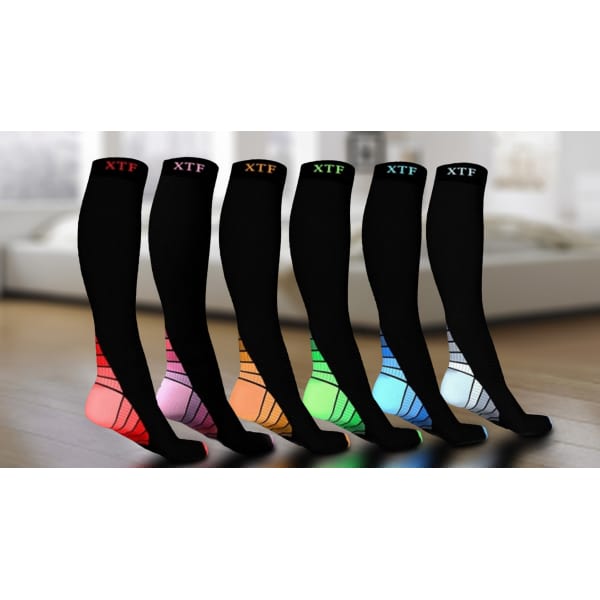 Morningsave 6 Pack Extreme Fit Xtf Unipression Socks