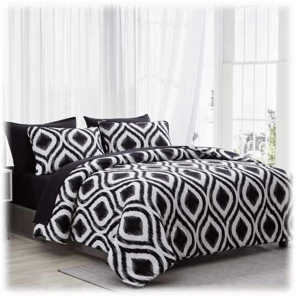 MorningSave The Nesting Company Cypress 7 Piece Bed in a Bag Comforter Set