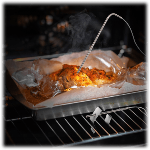 MorningSave Maverick Wireless Remote Thermometer with 2High Heat Probes