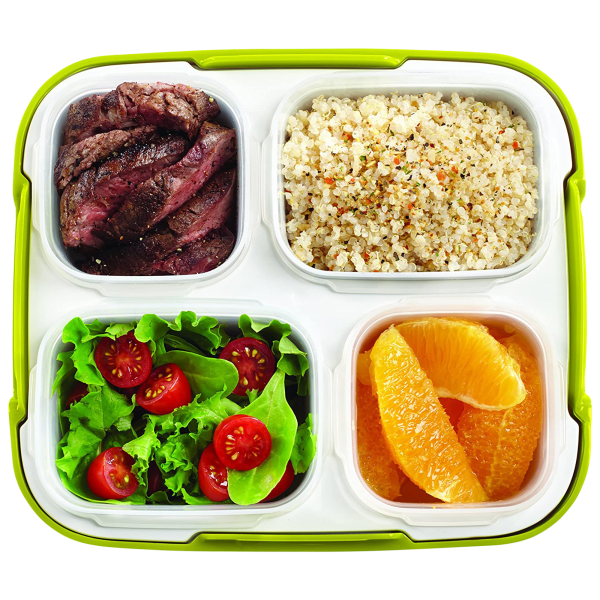 2Pack Rubbermaid Balance Pre Portioned Meal Kit Food Storage Containers