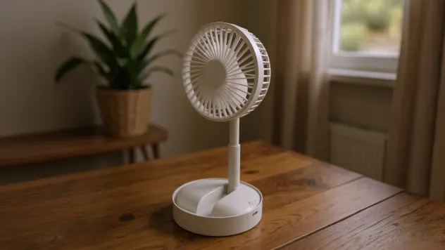 2-Pack: GabbaGoods Roundabout Breeze Rechargeable Fans