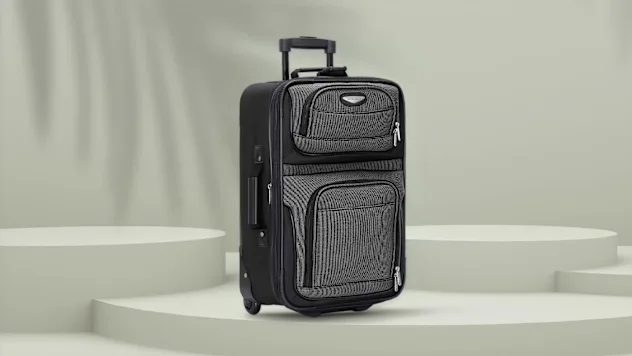 Travel Select Amsterdam Softside Expandable Carry-on Luggage with Rolling Wheels