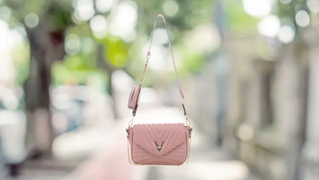 Poppy & Harper Vivienne Chevron Quilted Crossbody