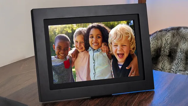 Simply Smart Home 14" Digital WiFi Picture Frame with Built-in Speakers