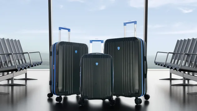 Olympia USA Apache Plus 3-Piece Hardside Spinner Set