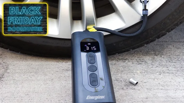 Energizer Portable Smart Air Compressor with Emergency Light