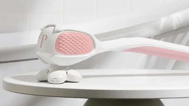 PosheEra Effortless Electric Shaving Kit with Extension Handle