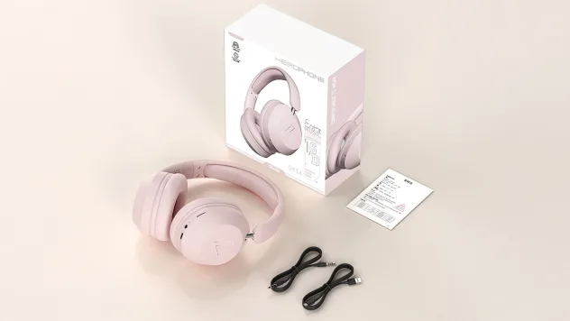 Kenro Bluetooth 5.3 Noise Cancelling Headphones