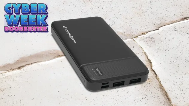 Chargeworx Dual USB Slim 10,000 mAh Power Bank