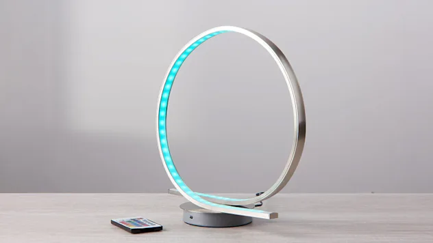 Daylight 24 LED Color Changing Ribbon Table Lamp with Remote Control