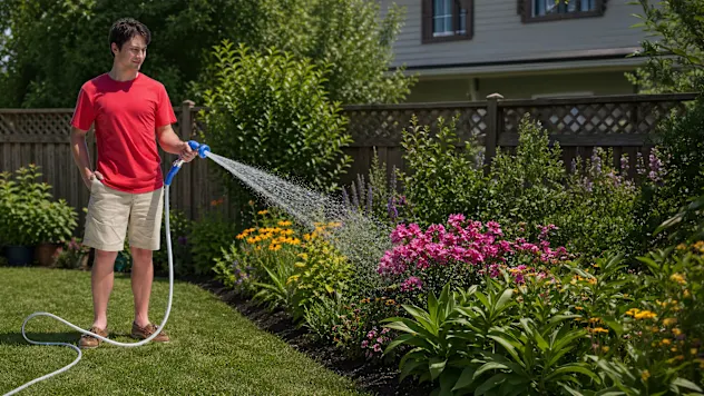 2-Pack: Pocket Hose 50-Foot Expandable Garden Hoses with Hand Sprayers