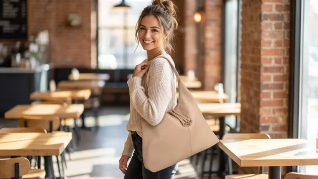 Poppy & Harper Kayla Oversized Hobo Bag