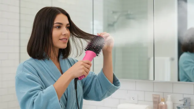 Toro Portable 2-in-1 Hair Dryer with Volumizing Brush