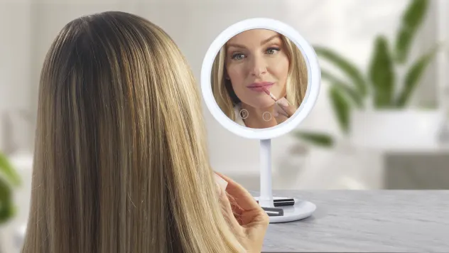 NuvōMed Breeze Fan LED Makeup Mirror