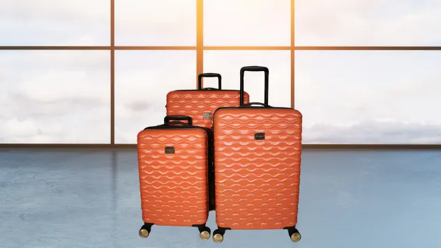 Kathy Ireland Maisy 3-Piece Hardside Luggage Set