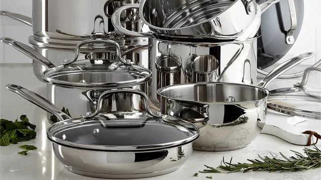 Cuisinart Chef's Classic 14-Piece Stainless Steel Cookware Set