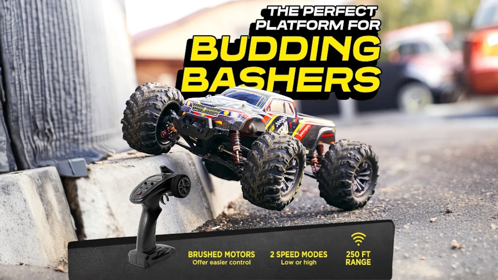 Laegendary Legend 1:10 Scale 4x4 Offroad RC Monster Truck