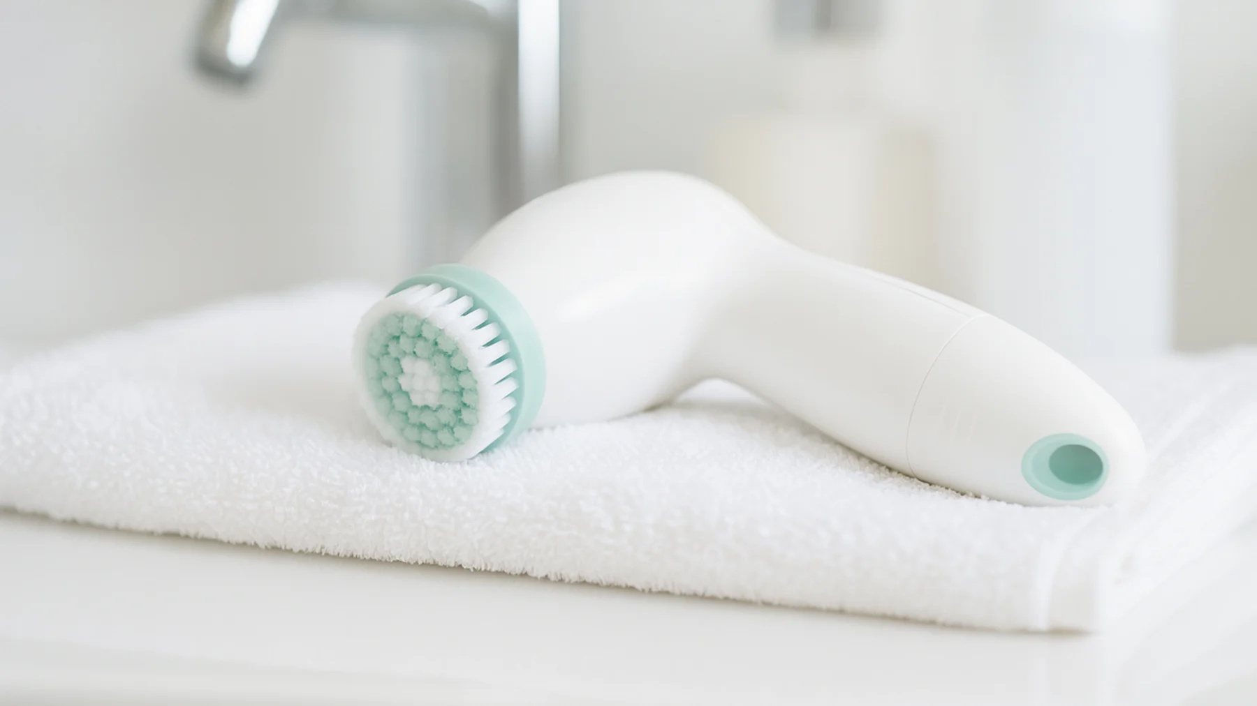 Conair True Glow Facial Cleansing Brush with 3 Brush Heads