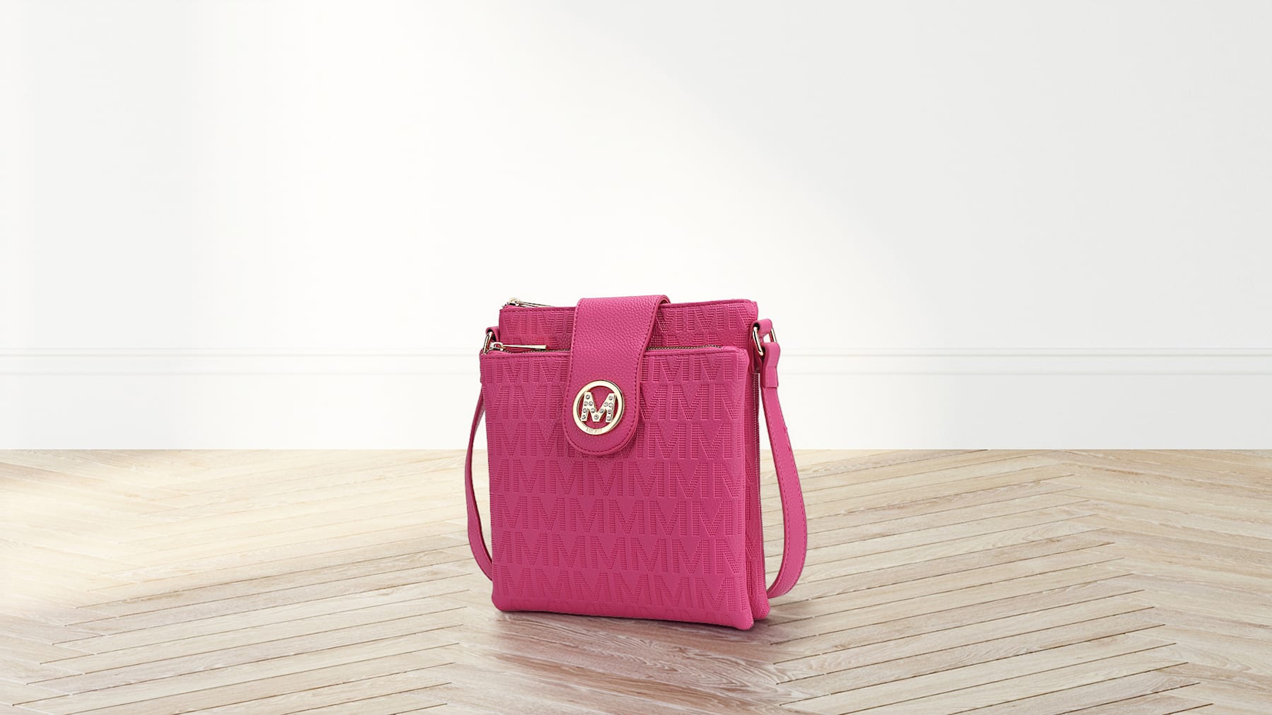 MKF Collection Marietta M Signature Crossbody Bag by Mia K.