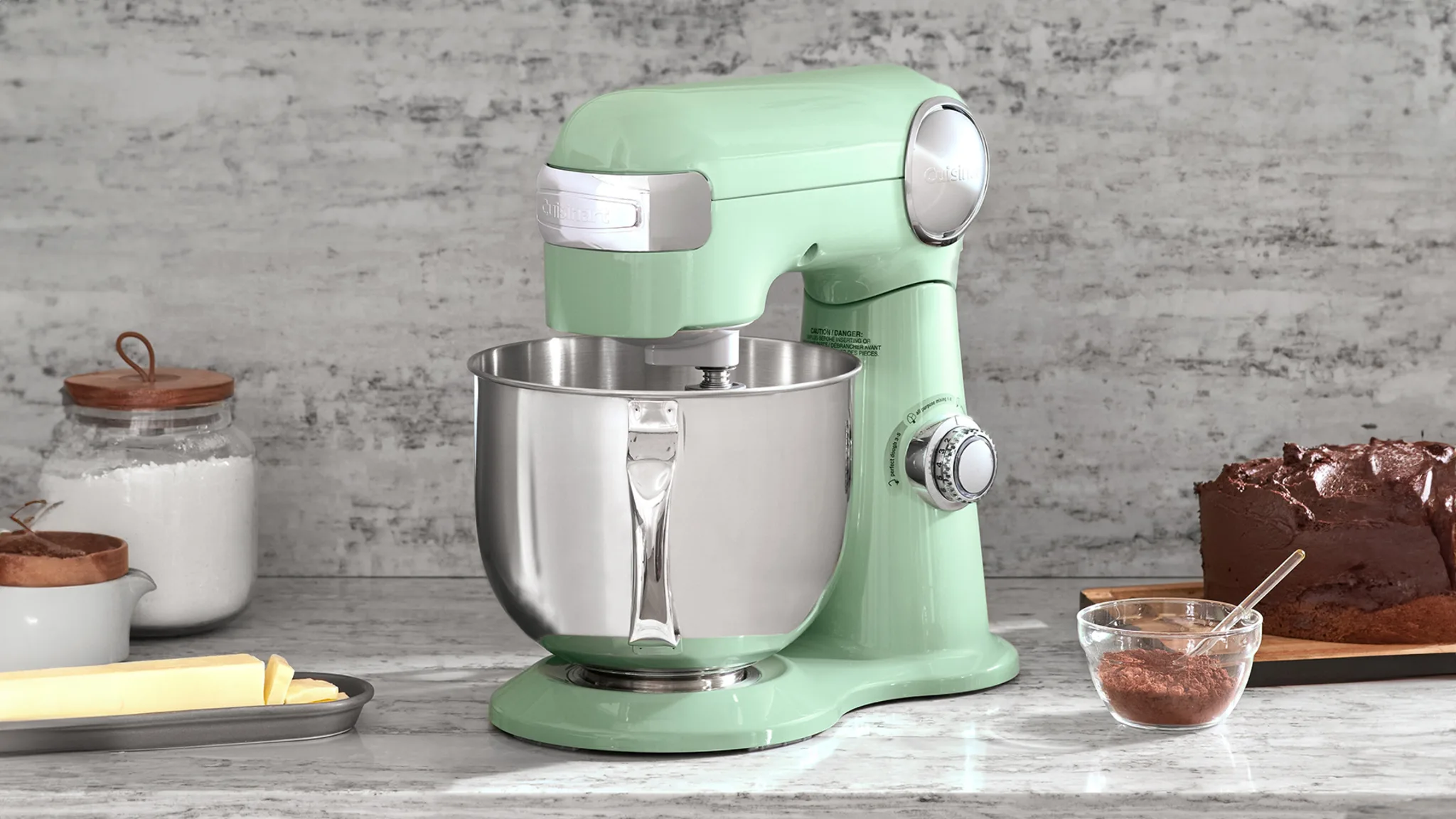 Cuisinart 5.5-Quart Precision Master Stand Mixer Brushed Chrome