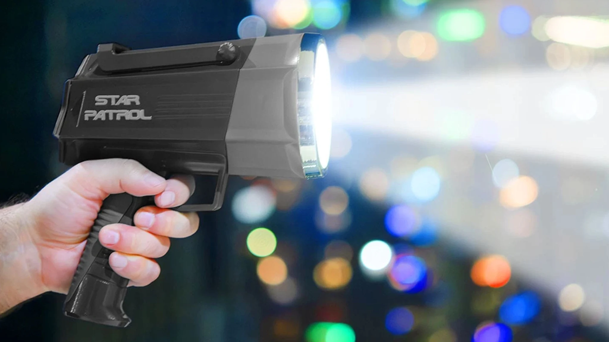 2-Pack: Star Patrol Rechargeable Flashlight Platinum Edition
