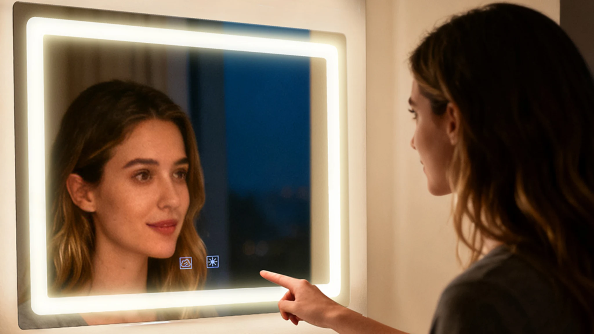 Ermek Smart LED Wall Mirror