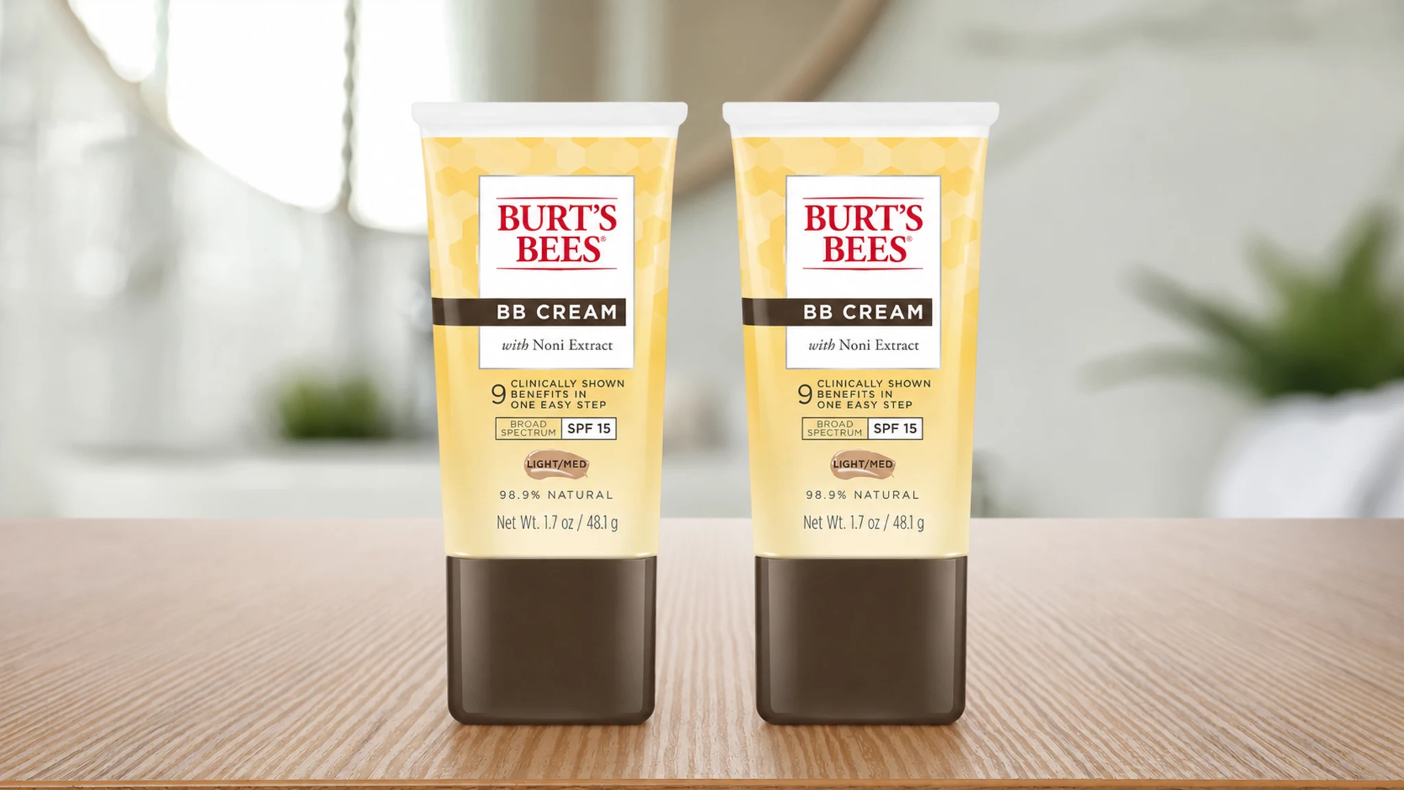 2-Pack: Burt's Bees BB Cream With SPF 15