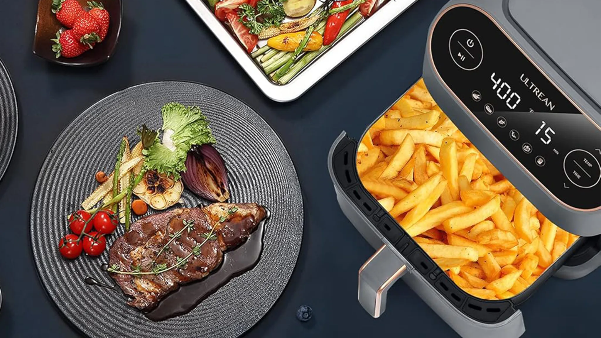 Ultrean 9-Quart 6-in-1 XL Air Fryer