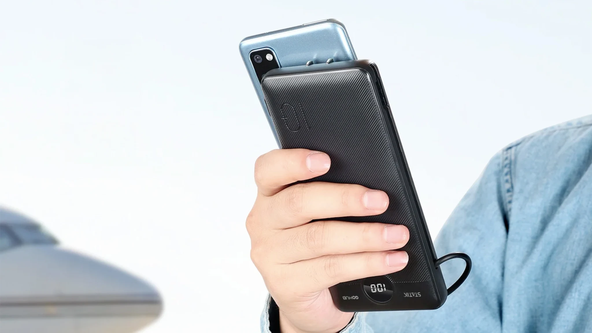 2-Pack: Statik GoHub 10,000mAh 6-in-1 Powerbank and Charger