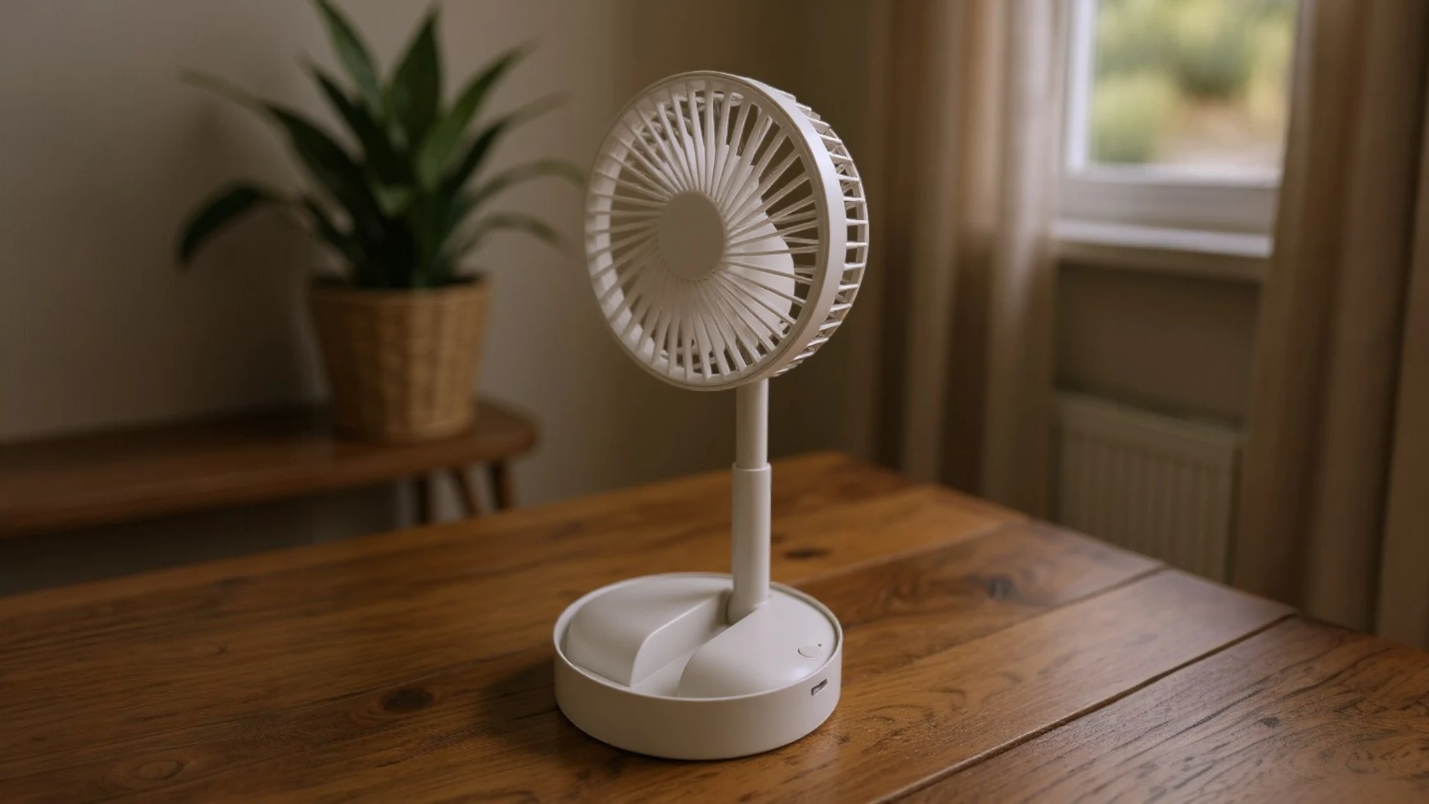 2-Pack: GabbaGoods Roundabout Breeze Rechargeable Fans