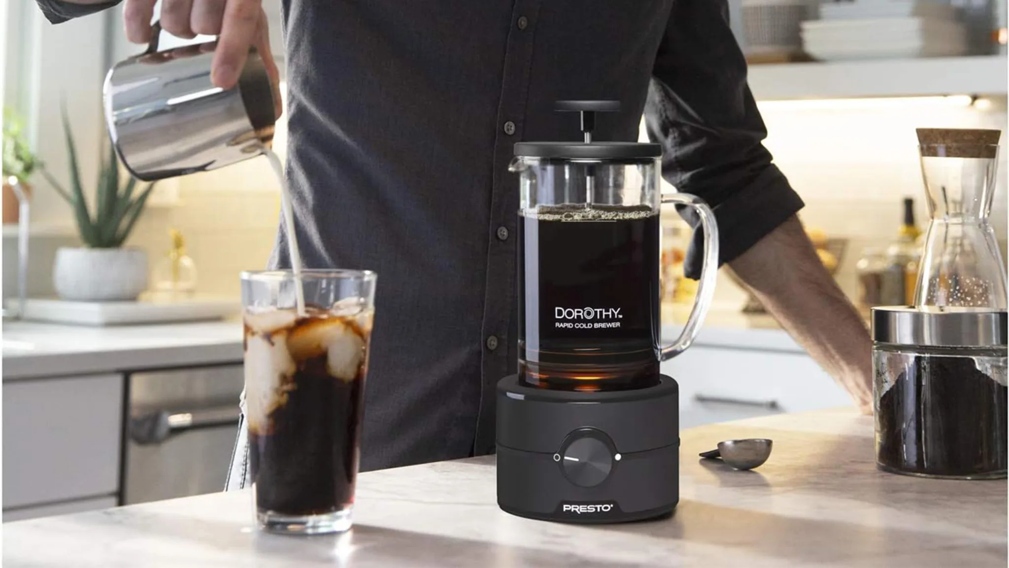 Paquete de 2: Presto Dorothy Cafetera Rápida de Cold Brew