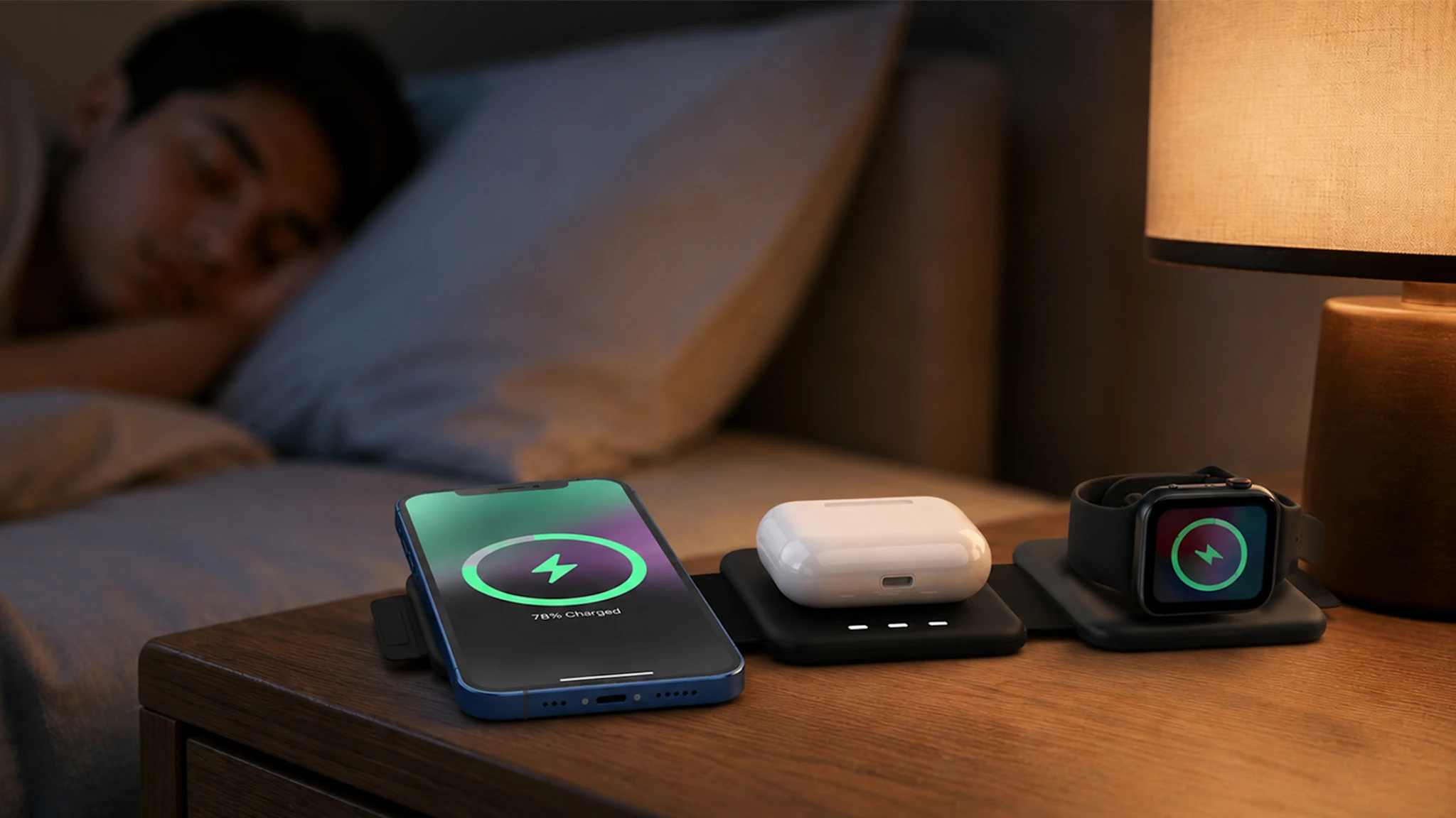2-Pack: MyCharge 3-in-1 Wireless Charging Pad